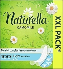 Fragrances, Perfumes, Cosmetics Daily Sanitary Pads, 100 pcs - Naturella Camomile Light