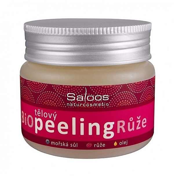 Body Peeling - Saloos Rose Body Peeling — photo N1