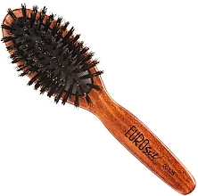 Fragrances, Perfumes, Cosmetics Natural Bristle Wooden Hair Brush, 00325 - Eurostil