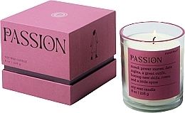 Fragrances, Perfumes, Cosmetics Scented Candle in Glass - Paddywax Mood Candle Passion Saffron Rose