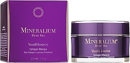Fragrances, Perfumes, Cosmetics Collagen Mask - Minerallium Youth Source Collagen Masque
