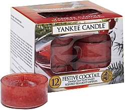 Fragrances, Perfumes, Cosmetics Tea Light Candles - Yankee Candle Scented Tea Light Candles Festive Cocktail