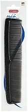 Plastic Comb, 19.5 cm, black - Titania — photo N1