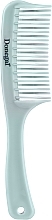 Hair Comb, 20.4 cm, 9801, turquoise - Donegal Hair Comb — photo N1