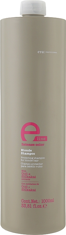 Shampoo for Blond and Gray Hair - Eva Professional E-Line Blonde Shampoo — photo N2
