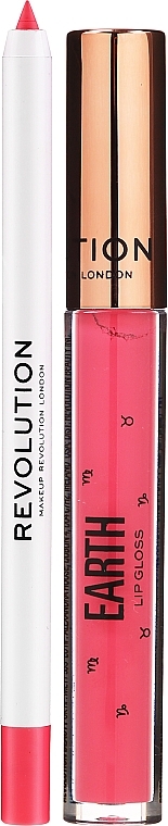 Lip Kit - Makeup Revolution Fantasy Lip Kit (ip/gloss/3ml + lip/liner/1g)  — photo N1
