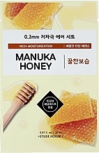 Ultra Thin Manuka Honey Face Mask - Etude House Therapy Air Mask Manuka Honey — photo N1