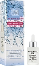 Fragrances, Perfumes, Cosmetics Anti-Wrinkle Serum - Dead Sea Collection Hyaluronic Acid Facial Serum