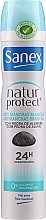 Fragrances, Perfumes, Cosmetics Antiperspirant Deodorant "Invisible Protect" - Sanex Natur Protect 0% Antimanchas Deo Spray