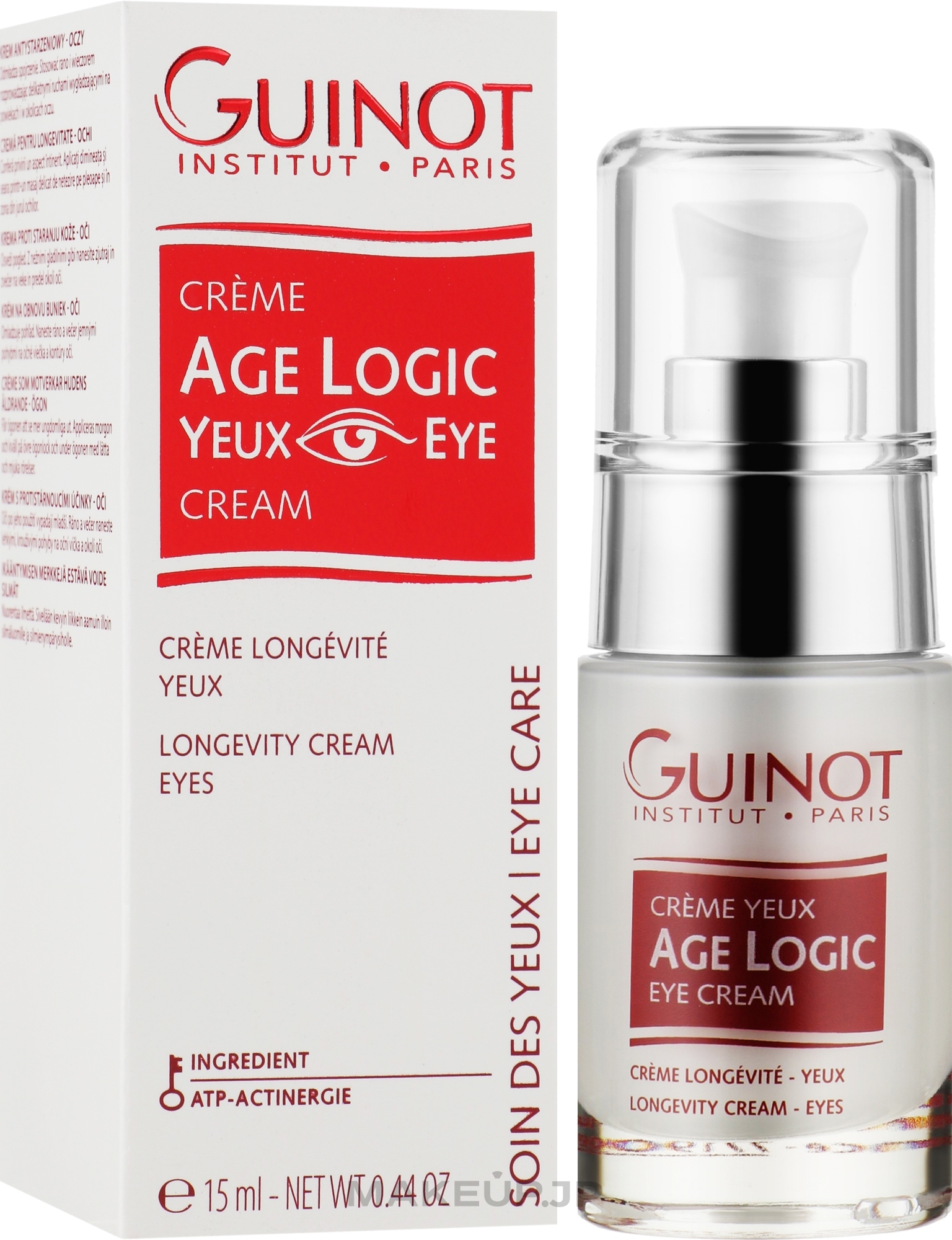 Revolutionary Rejuvenating Eye Cream - Guinot Age Logic Yeux — photo 15 ml