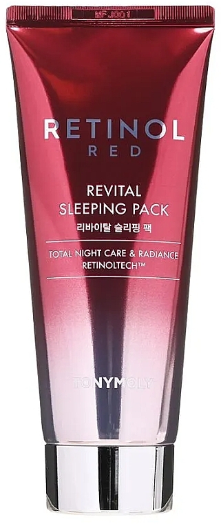 Overnight Face Mask - Tony Moly Retinol Red Revital Sleeping Pack — photo N1