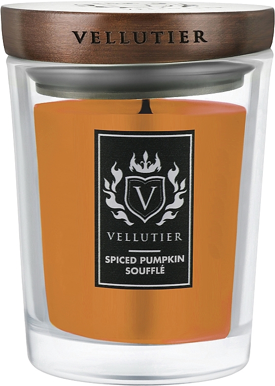 Scented Candle "Spiced Pumpkin Souffle" - Vellutier Spiced Pumpkin Souffle — photo N1