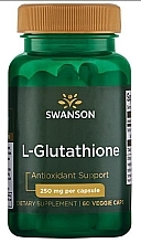 L-Glutamine Amino Acid - Swanson L-Glutathione 250mg — photo N1