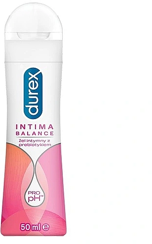 Lubricant, 50 ml - Durex Intima Balance — photo N1