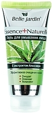 Fragrances, Perfumes, Cosmetics Face Cleansing Gel with Aloe Vera Extract - Belle Jardin Essence Naturelle Face Gel