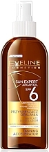 Fragrances, Perfumes, Cosmetics Tan Accelerator - Eveline Sun Expert Argan Oil Tanning Accelerator SPF6