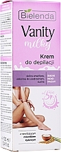 Fragrances, Perfumes, Cosmetics Rice Milk Hair Removal Cream - Bielenda Vanity Milky