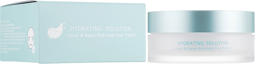 Premium Hydrogel Eye Patches with Coral Extract & Sea Water, large - BeauuGreen Hydro gel Coral & Aqua Eye Patch — photo N2