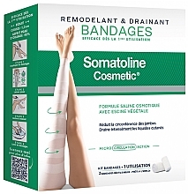 Fragrances, Perfumes, Cosmetics Leg Bandages - Somatoline Cosmetic Remodeling and Draining Kit 2 Bandages