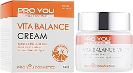 Fragrances, Perfumes, Cosmetics Vitamin Face Cream for Dehydrated Skin - Pro You Professional Vita Balance Cream