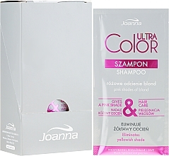 Fragrances, Perfumes, Cosmetics Blonde & Gray Hair Shampoo - Joanna Ultra Color System Shampoo (sample)