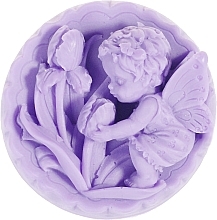 Fragrances, Perfumes, Cosmetics Natural Handmade Soap "Angel with Tulips", Lavender Scent - LaQ Happy Soaps Natural Soap