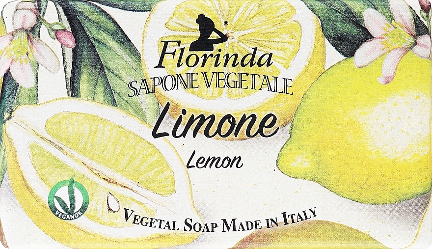 Natural Soap 'Lemon' - Florinda Lemon Vegetal Soap — photo N1