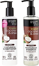 Fragrances, Perfumes, Cosmetics Hair Care Kit - Organic Shop (h/shm/280ml + h/cond/280ml)