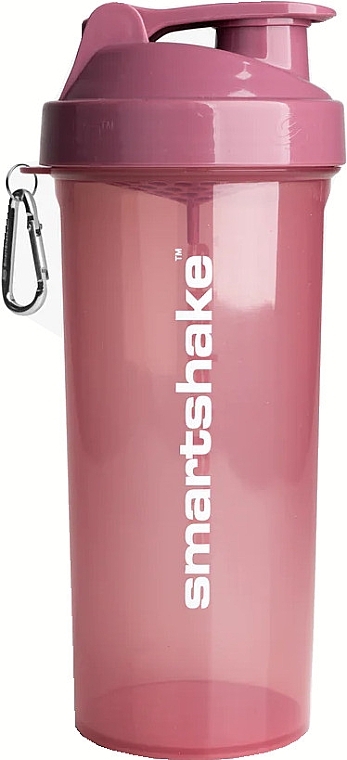 Shaker 1000 ml, pink - SmartShake Shaker Lite Series Deep Rose — photo N1