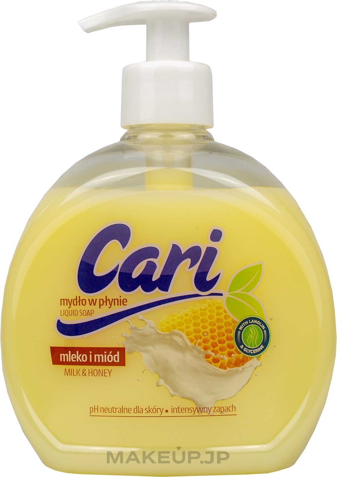 Liquid Soap "Milk and honey" - Cari Milk And Honey Liquid Soap — photo 500 ml