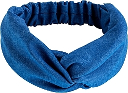 Denim Twist Headband, blue - MAKEUP Hair Accessories — photo N1