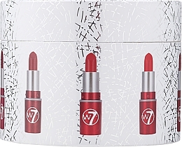 Fragrances, Perfumes, Cosmetics W7 Full On Pout Lipstick Collection - Lipstick Set, 10 pcs