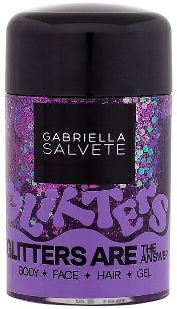 Glitter Gel for Face, Body and Hair - Gabriella Salvete Festival Glitters Are The Answer — photo N2