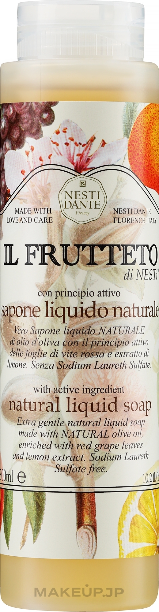 Natural Shower Gel - Nesti Dante Il Frutteto Bath & Shower Natural Liquid Soap — photo 300 ml