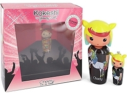 Fragrances, Perfumes, Cosmetics Kokeshi Parfums Cheery by Jeremy Scott - Set (edt/50ml + edt/mini/5ml)