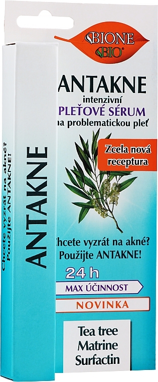 Intensive Serum for Problem & Oily Skin - Bione Cosmetics Antakne — photo N1