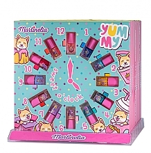 Fragrances, Perfumes, Cosmetics Nail Polish Set 'Yummy Clock Nail Polish', 12 pcs - Martinelia