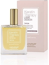 Keratin Hair Oil - Alfaparf Lisse Design Keratin Therapy Oil — photo N1
