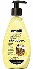 Fragrances, Perfumes, Cosmetics Hand Cream Soap "Pina Colada" - Amalfi Cream Soap Hand