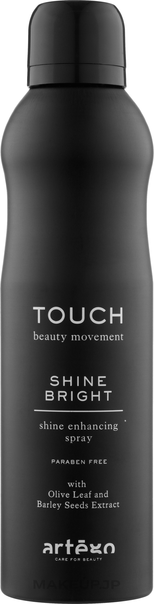 Dry Hair Shine Spray - Artego Touch Shine Bright Spray — photo 250 ml