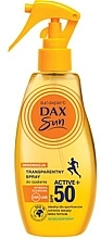 Fragrances, Perfumes, Cosmetics Sunscreen Body Spray - Dax Sun SPF50
