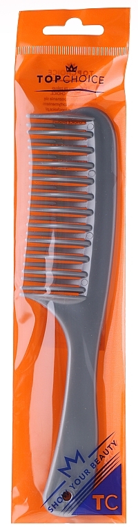 Hair Comb, 1116, gray - Top Choice — photo N1