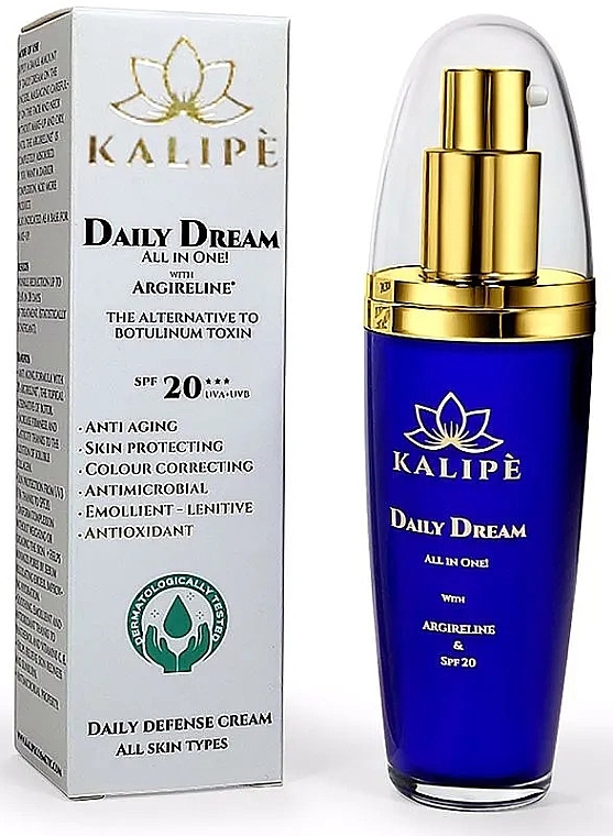 Facial Cream - Kalipe Daily Dream All in One Anti-Age Cream SPF20 — photo N1
