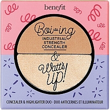 Fragrances, Perfumes, Cosmetics Facial Concealer-Highlighter - Benefit Cosmetics Boi-ing & Watt's up!