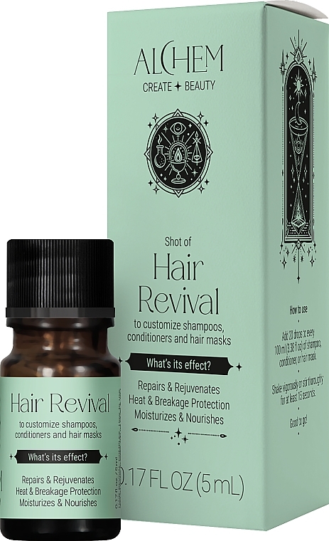 Repairing Complex for Damaged Hair - Pharma Group Laboratories Alchem Shot of Hair Revival — photo N3