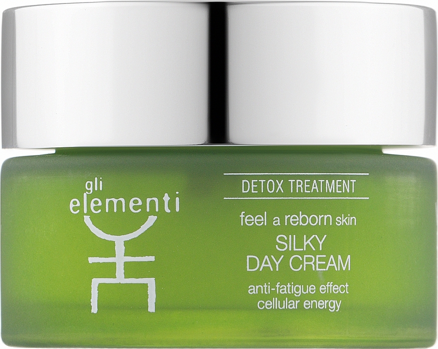 Day Face Cream - Gli Elementi Detox Line Silky Day Cream (tester) — photo N1