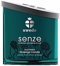 Fragrances, Perfumes, Cosmetics Mint, Rose, Orange Massage Candle - Swede Senze Soothing Massage Candle Spearmint Rose Orange