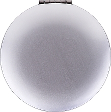 Fragrances, Perfumes, Cosmetics Compact Double Sided Mirror 4502, silver - Donegal