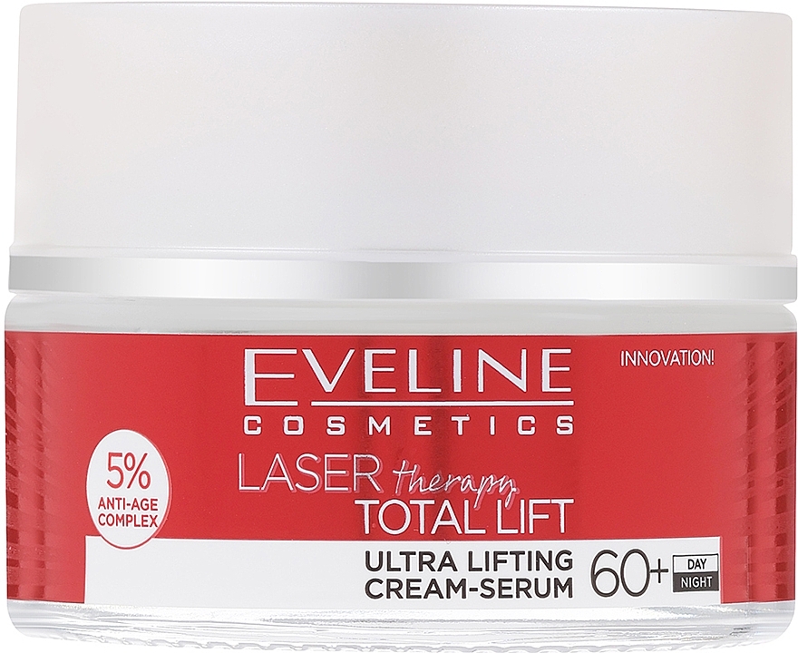 Lifting Cream-Serum - Eveline Cosmetics Laser Therapy Total Lift — photo N1