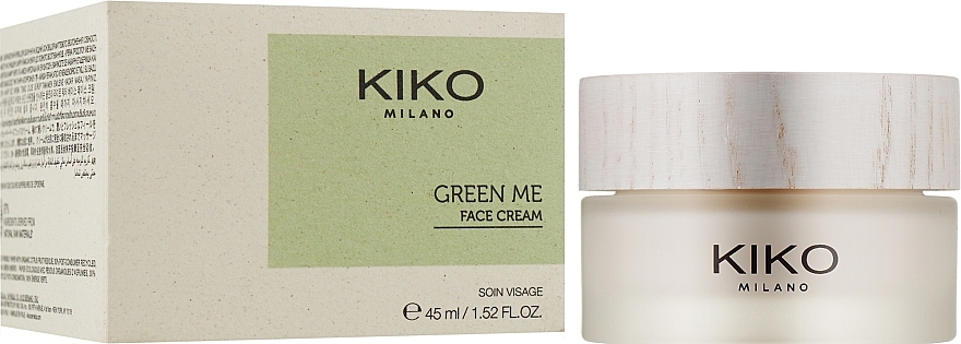 Moisturizing Face Cream - Kiko Milano Green Me Gentle Face Cream — photo N2